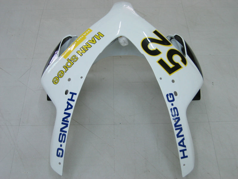 Fairings 2004-2005 Honda CBR 1000 RR White Black Hannspree Racing Generic