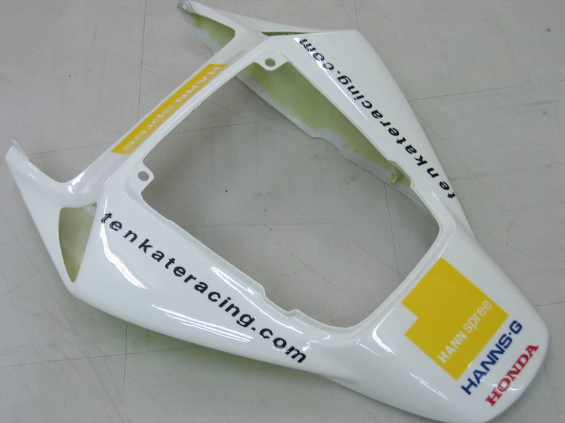 Fairings 2004-2005 Honda CBR 1000 RR White Black Hannspree Racing Generic