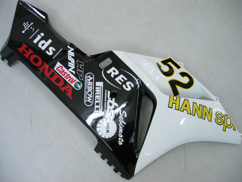 Fairings 2004-2005 Honda CBR 1000 RR White Black Hannspree Racing Generic