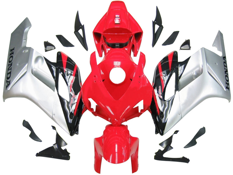 Fairings 2004-2005 Honda CBR 1000 RR Red Silver Black CBR Racing Generic