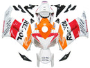 Fairings 2004-2005 Honda CBR 1000 RR White Orange Repsol Racing Generic
