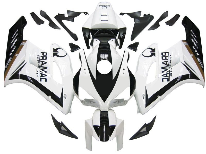 Fairings 2004-2005 Honda CBR 1000 RR White Black Honda  Generic