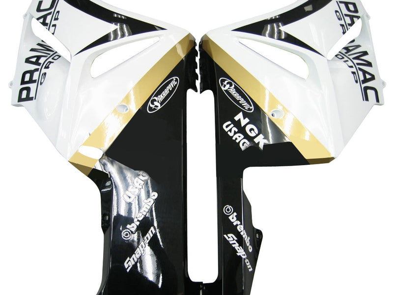 Fairings 2004-2005 Honda CBR 1000 RR White Black Honda  Generic