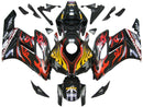 Fairings 2004-2005 Honda CBR 1000 RR Black & Red Flame Shark  Generic