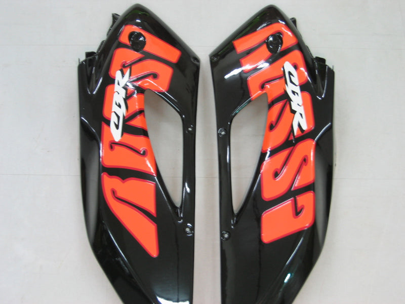 Fairings 2004-2005 Honda CBR 1000 RR Black Orange Valentino Rossi  Racing Generic