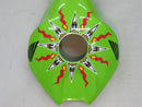 Fairings 2004-2005 Honda CBR 1000 RR Black Green Valentino Rossi  Generic