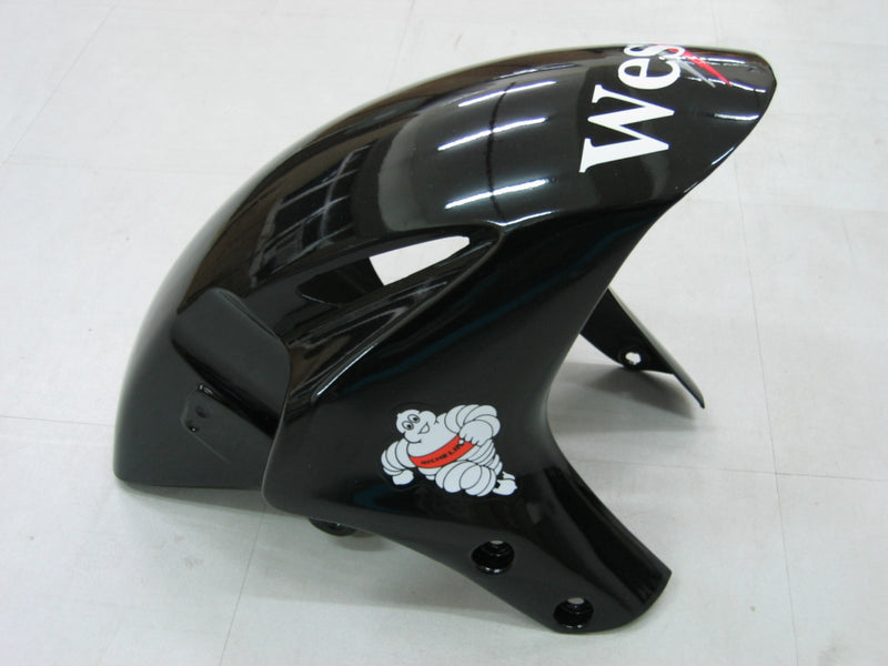 Fairings 2004-2005 Honda CBR 1000 RR Black West  Racing Generic