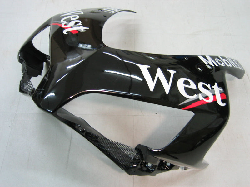 Fairings 2004-2005 Honda CBR 1000 RR Black West   Generic