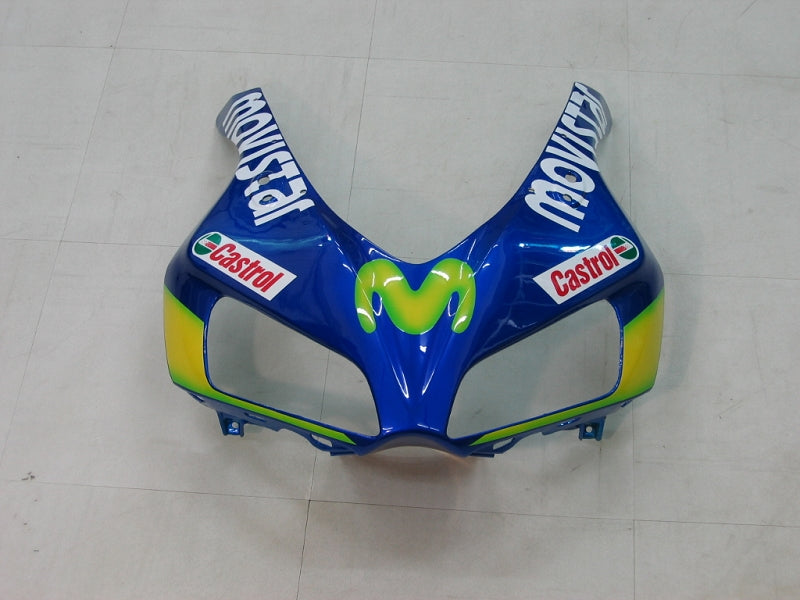 Fairings 2006-2007 Honda CBR 1000 RR Blue & Green Movistar  Generic