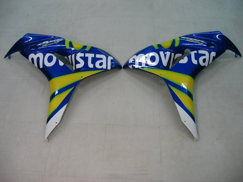 Fairings 2006-2007 Honda CBR 1000 RR Blue & Green Movistar  Generic