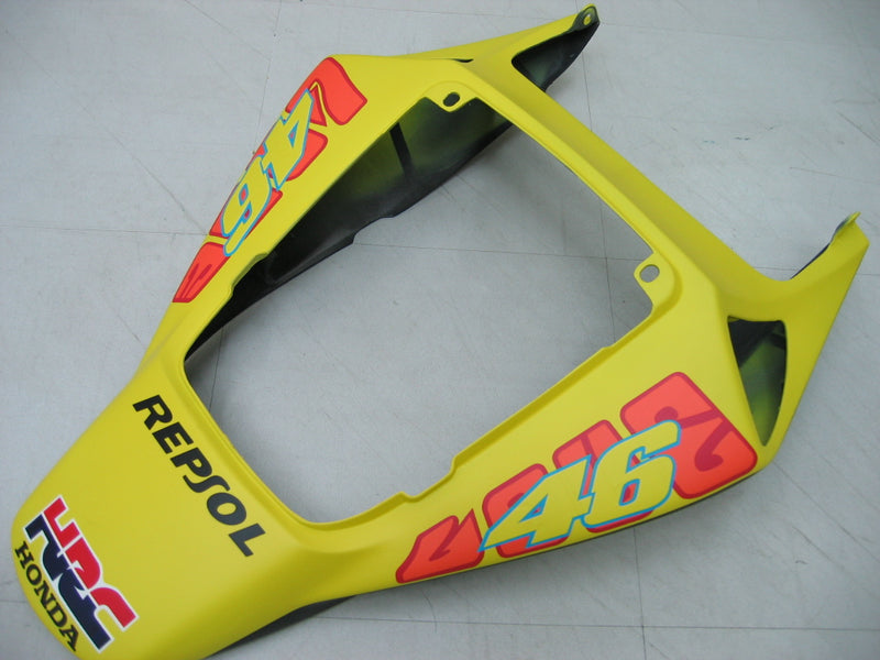 Fairings 2006-2007 Honda CBR 1000 RR Black Yellow Valentino Rossi  Racing Generic