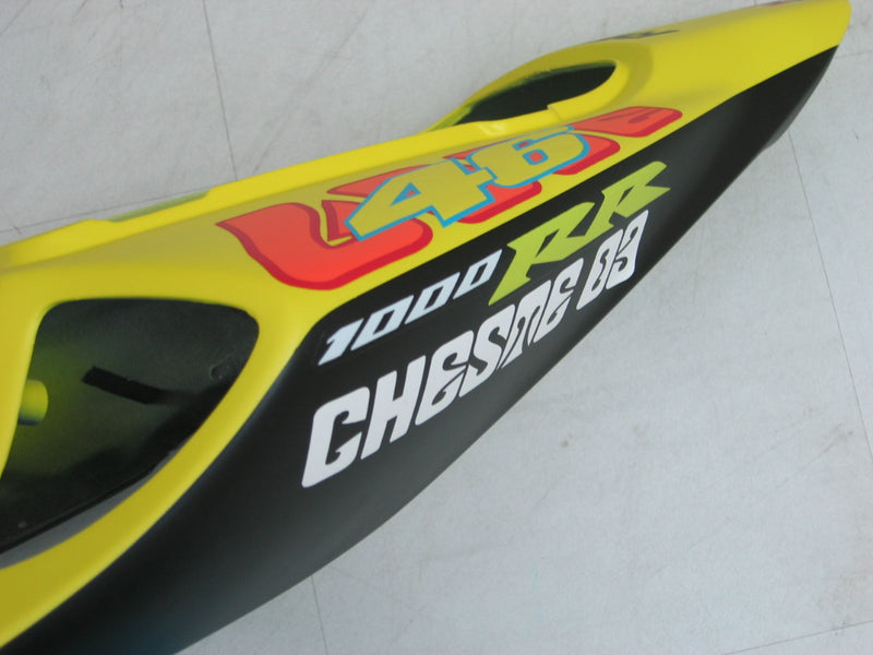 Fairings 2006-2007 Honda CBR 1000 RR Black Yellow Valentino Rossi  Racing Generic