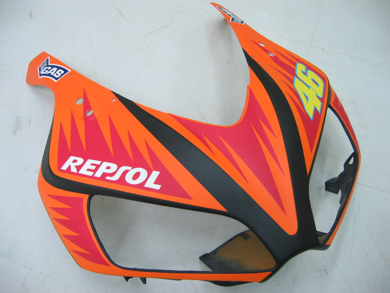 Fairings 2006-2007 Honda CBR 1000 RR Black Yellow Valentino Rossi  Racing Generic