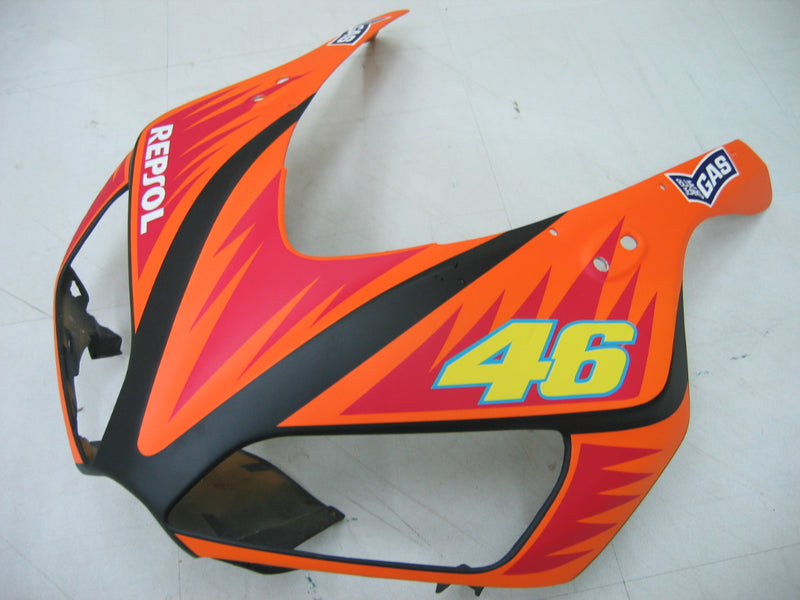 Fairings 2006-2007 Honda CBR 1000 RR Black Yellow Valentino Rossi  Racing Generic