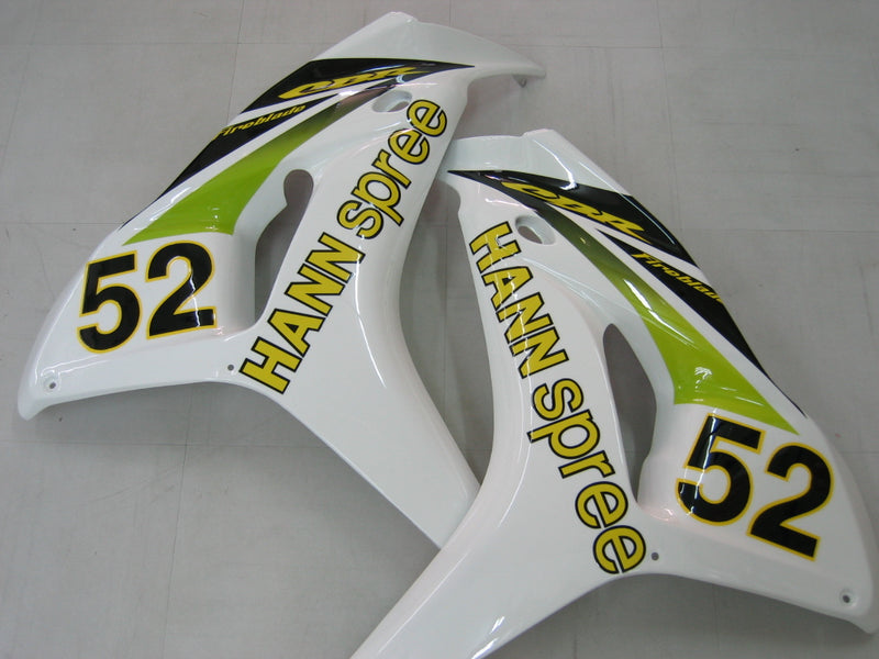 Fairings 2006-2007 Honda CBR 1000 RR White No.52 Hannspree Racing Generic