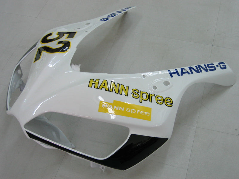 Fairings 2006-2007 Honda CBR 1000 RR White No.52 Hannspree  Generic