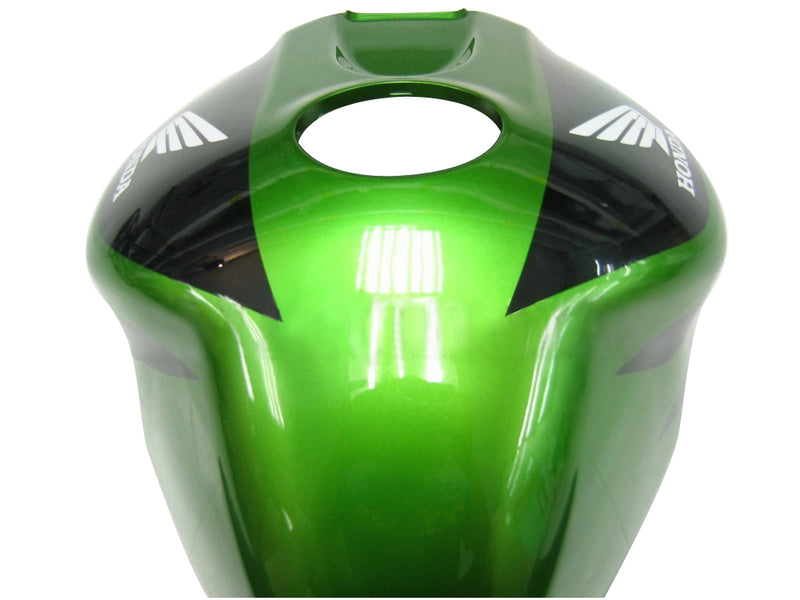 Fairings 2006-2007 Honda CBR 1000 RR Green & Black CBR Racing Generic