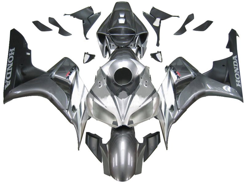 Fairings 2006-2007 Honda CBR 1000 RR Silver 2-Tone CBR  Racing Generic