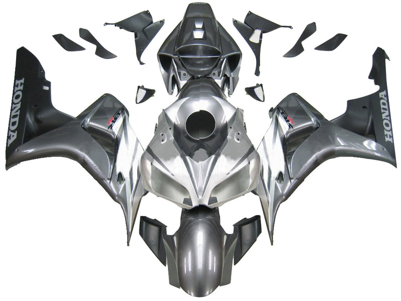 Fairings 2006-2007 Honda CBR 1000 RR Silver 2-Tone CBR   Generic