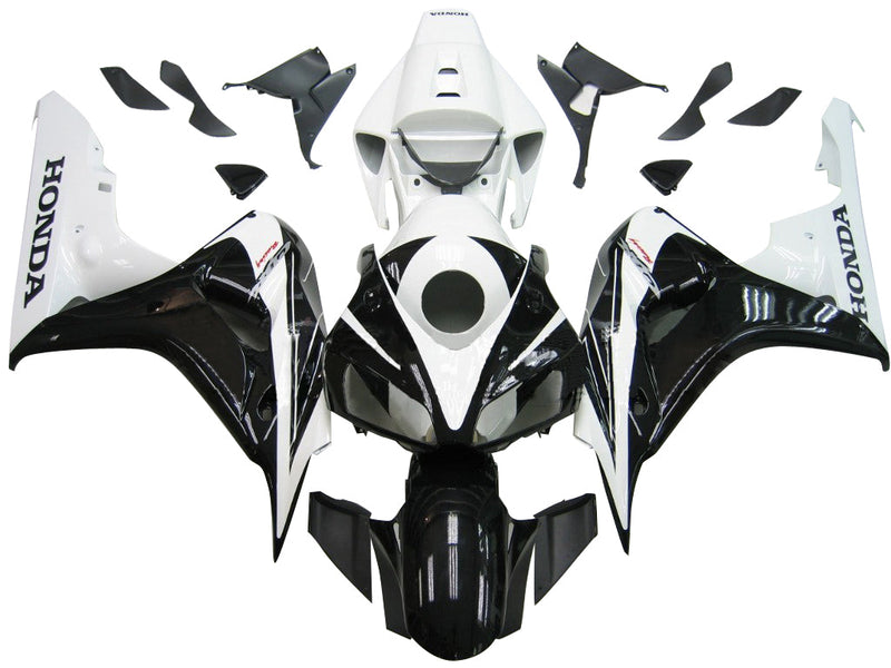 Fairings 2006-2007 Honda CBR 1000 RR Black and White CBR  Generic