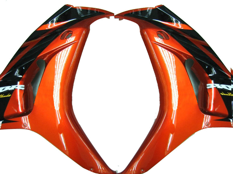 Fairings 2006-2007 Honda CBR 1000 RR Orange Metallic & Black CBR  Generic