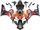 Fairings 2006-2007 Honda CBR 1000 RR Black Valentino Rossi  Racing Generic