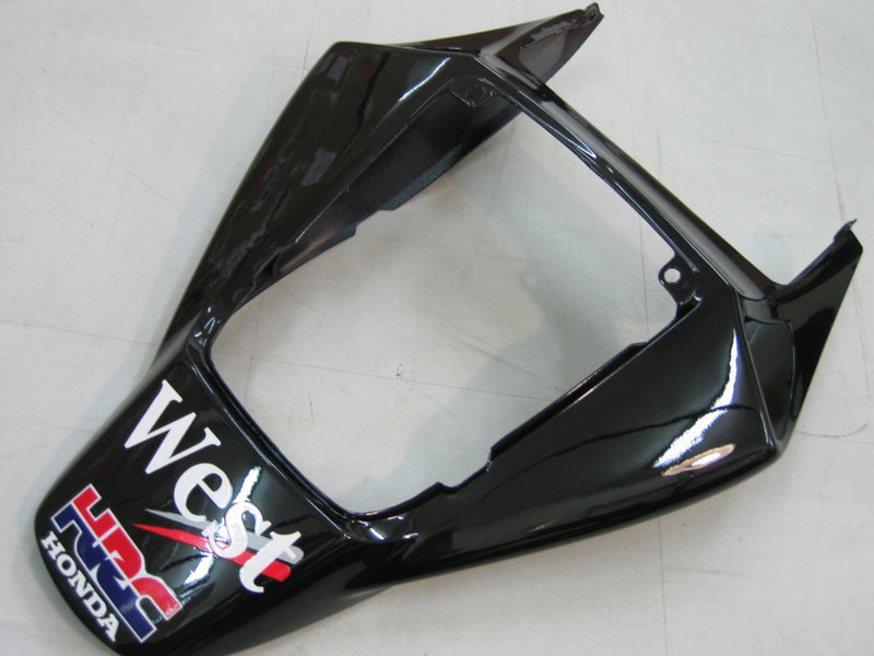 Fairings 2006-2007 Honda CBR 1000 RR Black West Racing Generic