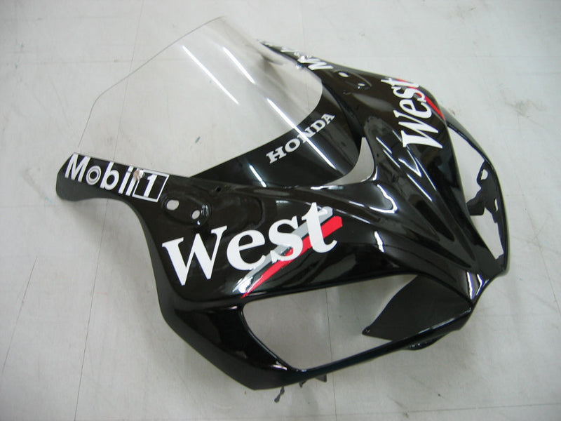 Fairings 2006-2007 Honda CBR 1000 RR Black West  Generic