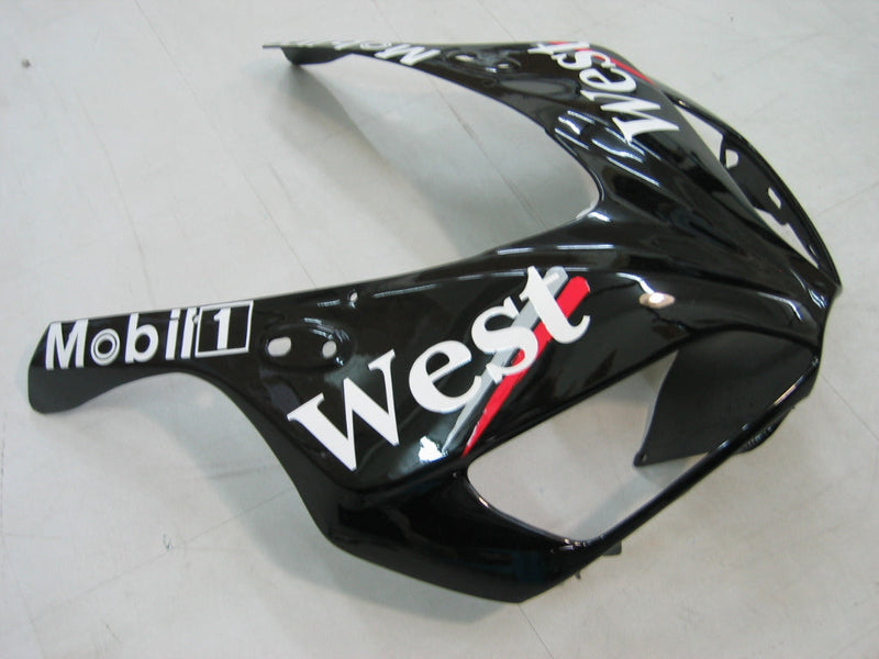 Fairings 2006-2007 Honda CBR 1000 RR Black West  Generic