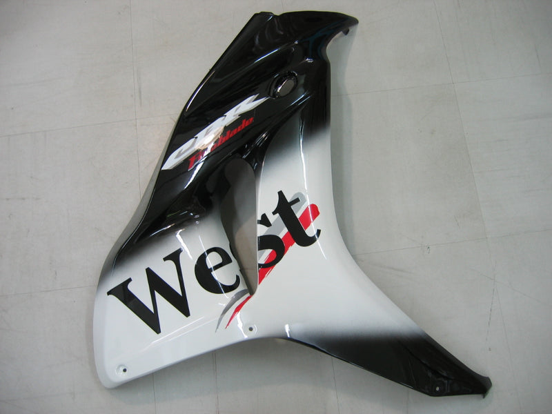 Fairings 2006-2007 Honda CBR 1000 RR Black West Racing Generic