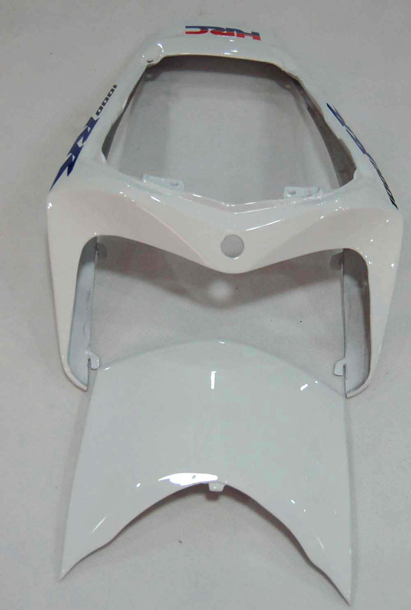 Fairings 2008-2011 Honda CBR 1000 RR White & Blue Black Flame  Generic