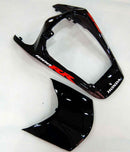 Fairings 2008-2011 Honda CBR 1000 RR Black & Cherry Red Flame Racing Generic