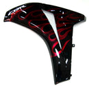 Fairings 2008-2011 Honda CBR 1000 RR Black & Cherry Red Flame Racing Generic