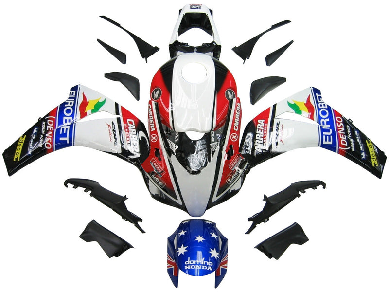 Fairings 2008-2011 Honda CBR 1000 RR Multi-Color Eurobet  Generic