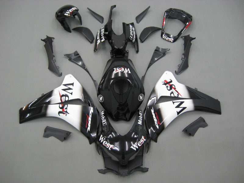 Fairings 2008-2011 Honda CBR 1000 RR Black West  Generic