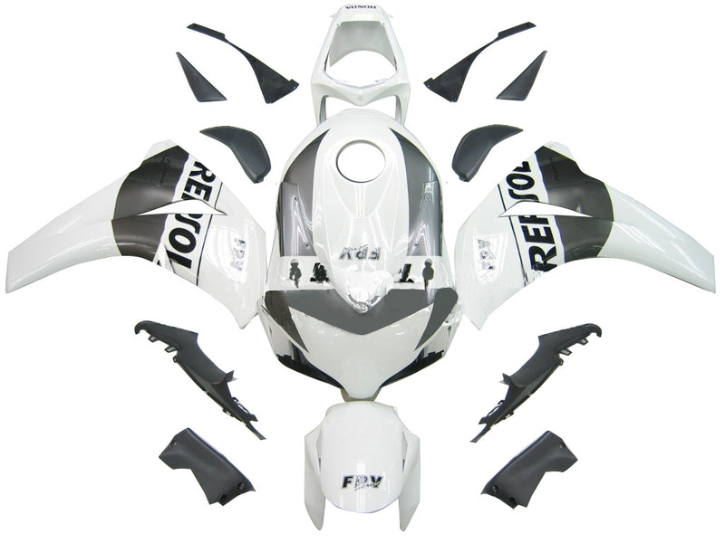 Fairings 2008-2011 Honda CBR 1000 RR White & Silver Repsol Racing Generic