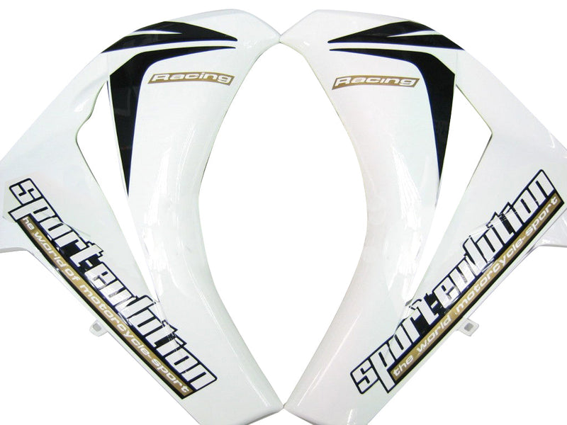 Fairings 2008-2011 Honda CBR 1000 RR White & Gold Sport-Evo  Generic