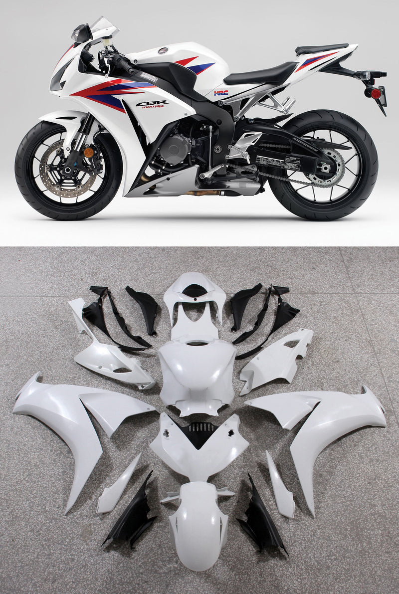 Fairings 2012-2016 Honda CBR1000RR HRC White CBR  Generic