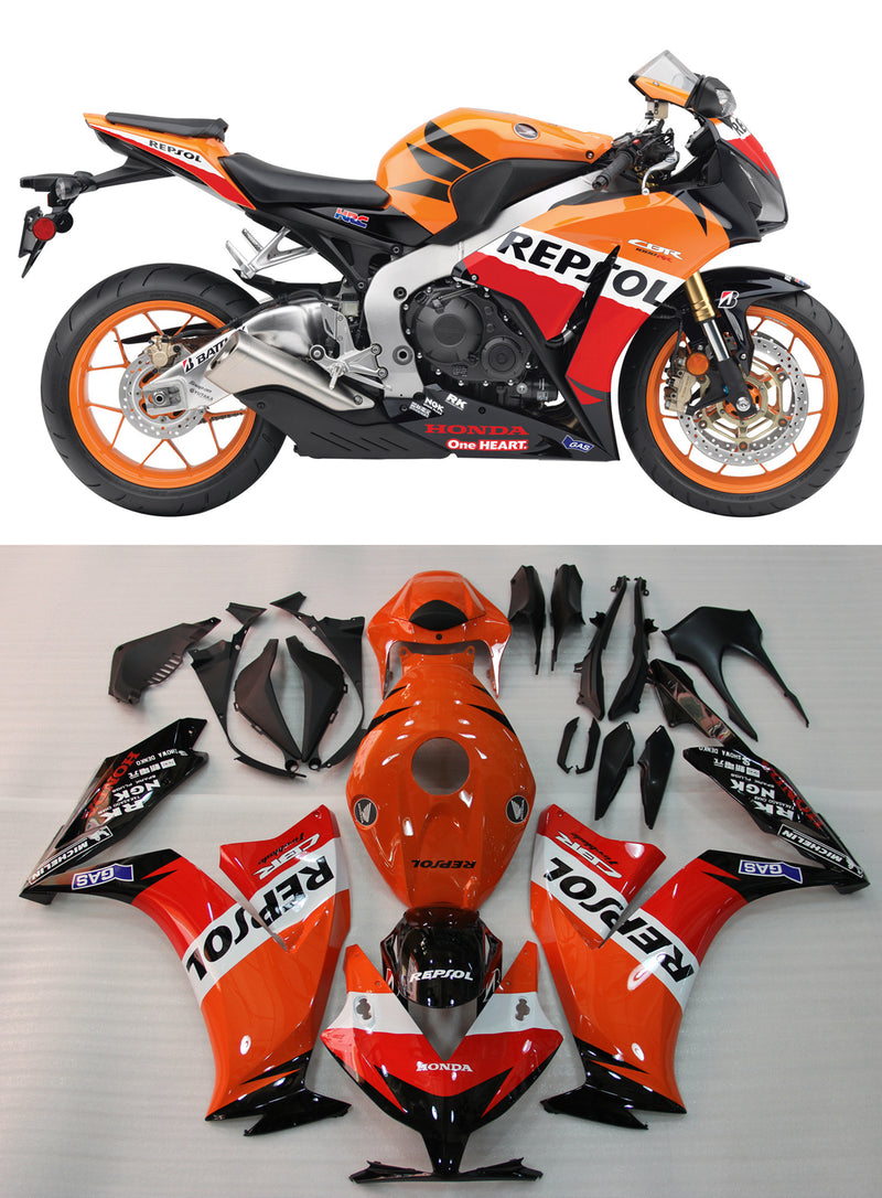 Fairings 2012-2016 Honda CBR1000RR Repsol Orange Racing Generic