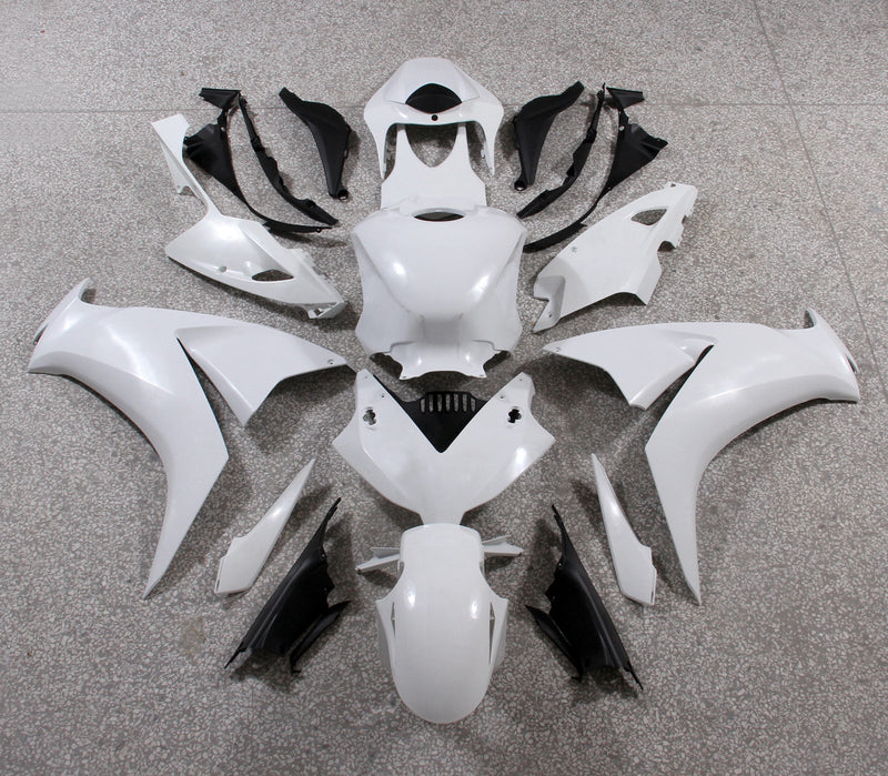 Fairings 2012-2016 Honda CBR1000RR HRC White Silver  Generic