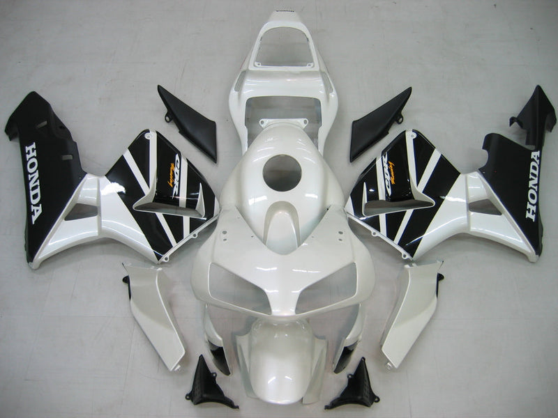 Fairings 2003-2004 Honda CBR 600 RR White & Black Honda  Generic