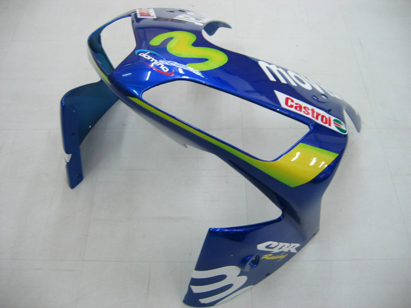 Fairings 2003-2004 Honda CBR 600 RR Blue & Green Movistar  Generic