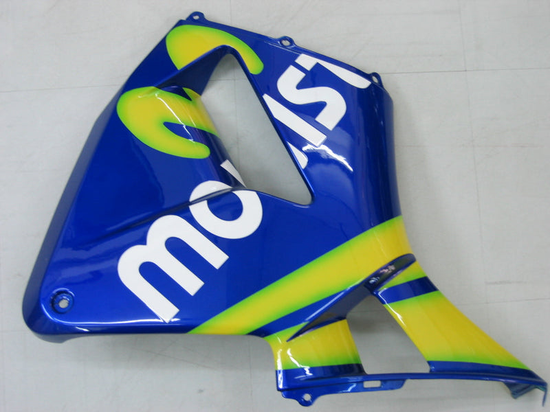 Fairings 2003-2004 Honda CBR 600 RR Blue & Green Movistar  Generic