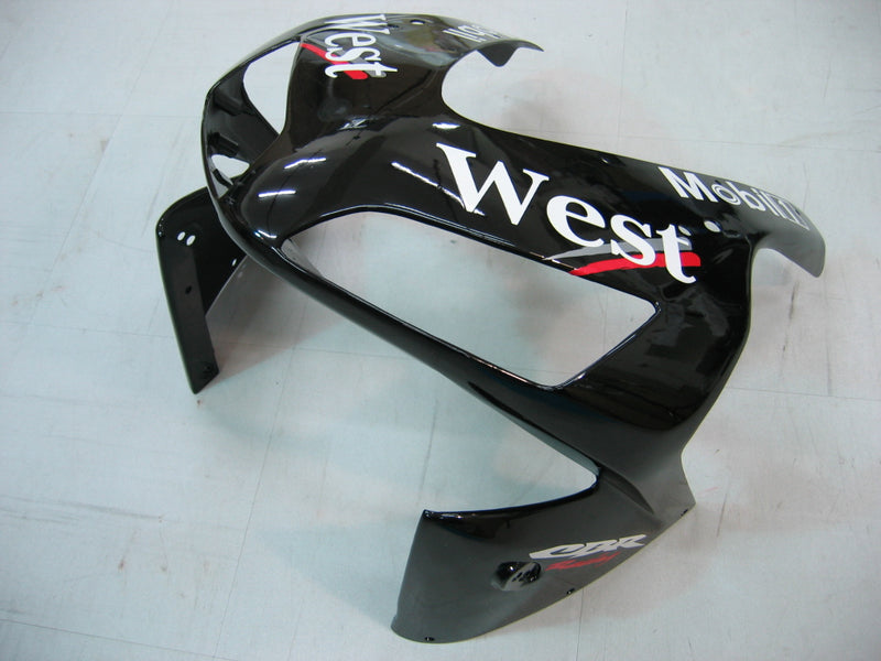 Fairings 2003-2004 Honda CBR 600 RR Black West Racing Generic