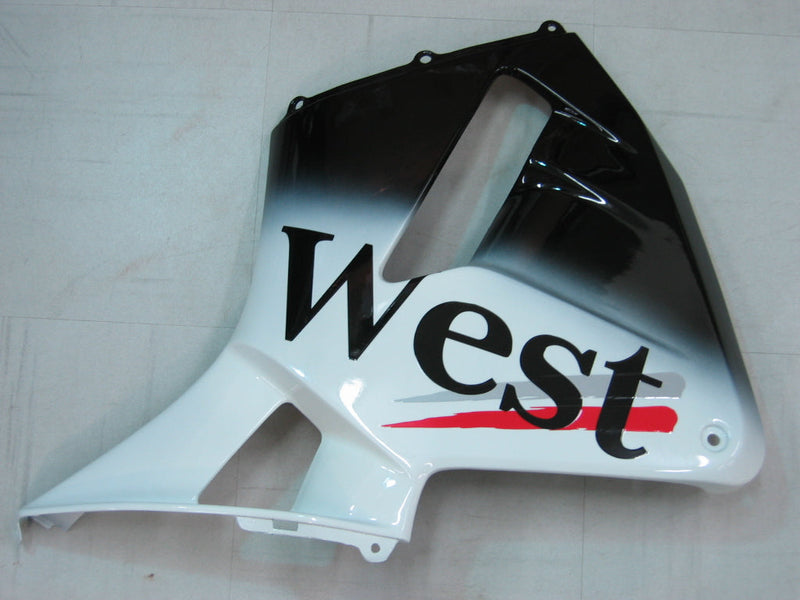 Fairings 2003-2004 Honda CBR 600 RR Black West  Generic