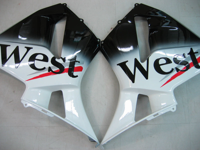 Fairings 2003-2004 Honda CBR 600 RR Black West  Generic