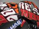 Fairings 2003-2004 Honda CBR 600 RR Yellow Black Valentino Rossi Repsol Moto Racing Generic