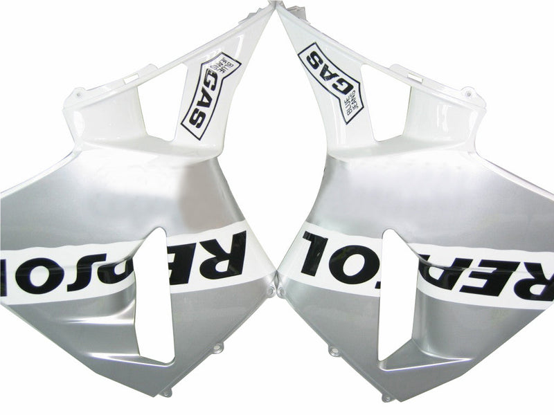 Fairings 2003-2004 Honda CBR 600 RR White & Silver Repsol  Generic