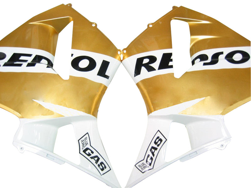 Fairings 2003-2004 Honda CBR 600 RR White & Gold Repsol  Generic