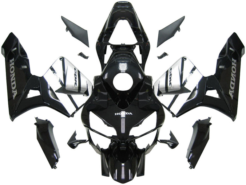 Fairings 2003-2004 Honda CBR 600 RR Black & Silver CBR  Generic